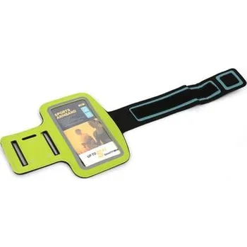 Pouzdro na mobilní telefon Pouzdro PLATINET sportovní popruh na paži smartphone zelené