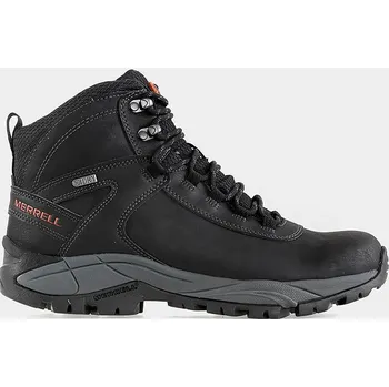Dámská treková obuv Turistické boty Merrell Vego Mid Leather Waterproof - black