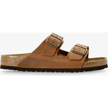 Dámská obuv Žabky Birkenstock Arizona Leather Oiled - cognac