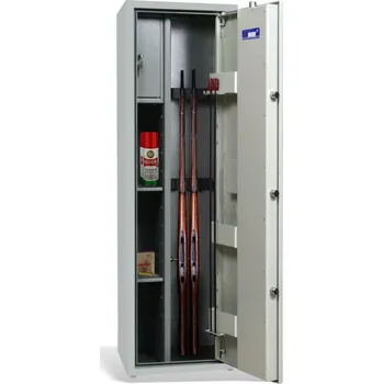 Trezor Skříň na 4 zbraně s certifikátem, elektronické uzamykání #17 HUNTER STRONG 4 ELECTRO