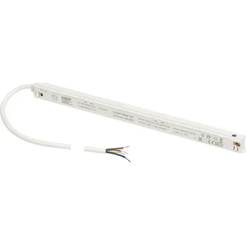 Bodové svítidlo BIG WHITE (SLV) 48V SYSTEM Intrack LED driver, 48VDC, 100 W, včetně 300 cm připojovacího kabelu pro 220-240VAC a DALI průchozí kabeláž, bílý 1010447
