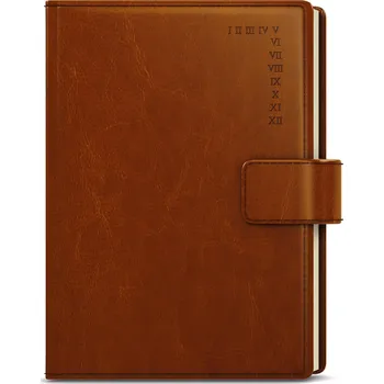 Diář Denní diář - Ctirad s výsekem - Manager - A5 - hnědá