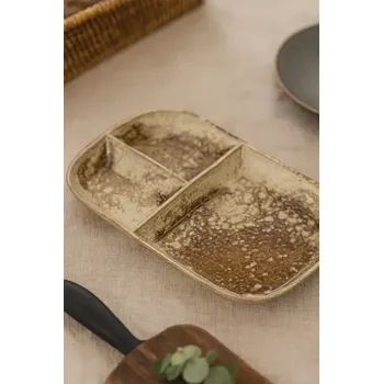 Bloomingville, Podnos na pochutiny Risa, 16 x 25,5 cm