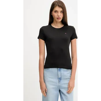 Bavlněné tričko Tommy Jeans 3-pack DW0DW22175 námořnická modř 59A, vel. XL