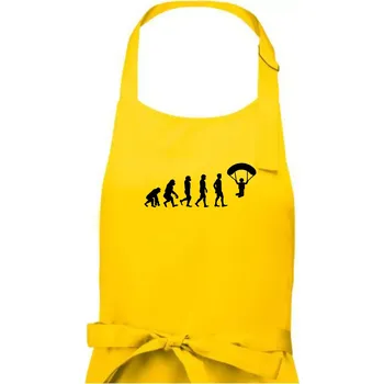 Kuchyňská zástěra Evoluce paragliding - Dámská zástěra na vaření - Univerzální velikost ( Žlutá )