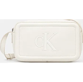 Calvin Klein kabelka přes rameno eko kůže černá