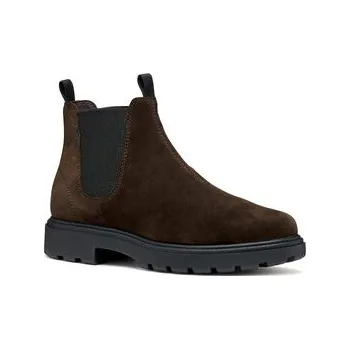 Dámská zimní obuv Geox Kotníková obuv s elastickým prvkem U Spherica Ec7 U46FRA 00022 C6006 Hnědá 39