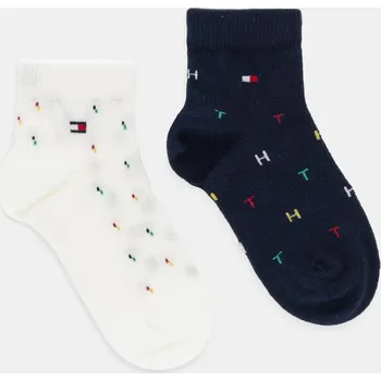Dětské ponožky Tommy Hilfiger 2-pack 701236335.9BYA námořnická modř 59X, vel. 15/18