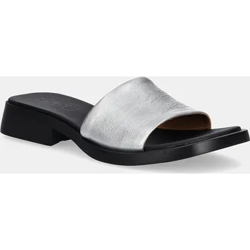 Dámské pantofle Pantofle Camper Dana dámské, stříbrná barva, K201740-007 K201740.007 SLV, EUR 36