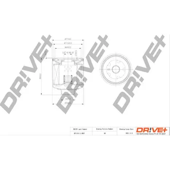 Olejový filtr Olejový filtr Dr!ve+ DP1110.11.0057