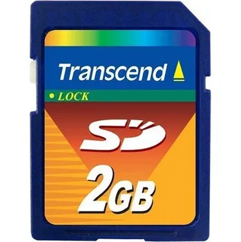Paměťová karta Transcend paměťová karta SecureDigital SD 2GB v2