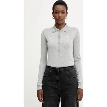 Tričko Patrizia Pepe 8K0320.K128 šedá 90X, vel. 36