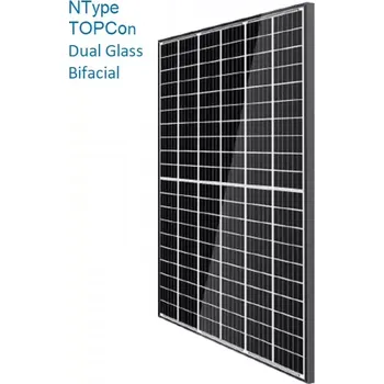 solární panel Solární panel AESOLAR CMER-96BDS 450W, mono 450Wp (černý), NType TOPCon Dual Glass Bifaciál. - POUŽITE/ROZBALENE
