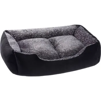 Pelíšek pro psa Petstuff Pelíšek pro psa, velikost L, 80 x 70 x 20 cm, černý