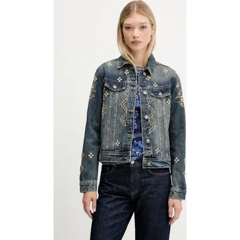 Dámská casual bunda Džínová bunda Desigual ESPEJOS 25WWED11 modrá 95X, vel. M