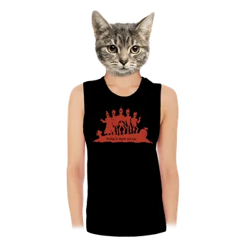 Bastard Punks Not Dead dámské tílko volné Black