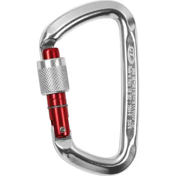 Jištění Horolezecká karabina Climbing Technology/SKYLOTEC D-Shape CF SG - silver/red