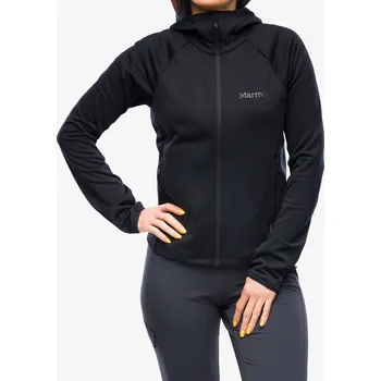 Oblečení a móda Dámská mikina na zip Marmot Leconte Fleece Hoody - black