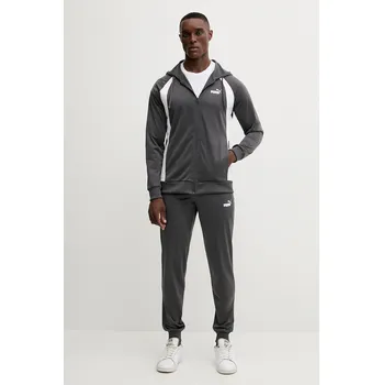 Tepláková souprava Puma pánská, šedá barva, 688171 688171.M 90X, vel. S