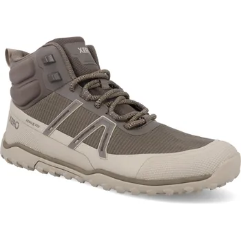 Dámské tenisky Barefoot dámské pohorky Xero shoes - Scrambler Trail Mid WP Morel/Pure Cashmere šedé Velikost: 37.5