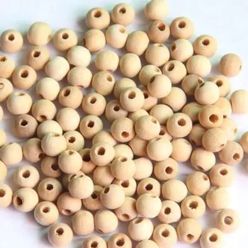 Dětské navlékací korálky Pro Háčkování Dřevěný korálek Ø 10 mm Počet: 1 ks