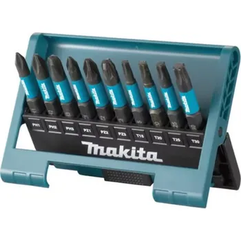 Bit Makita E-12011 sada torzních bitů 1/4" IMPACT BLACK 10 ks v plastovém držáku
