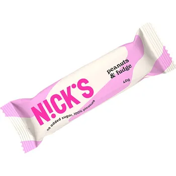 Nick's Arašídová tyčinka s čokoládovým fondánem