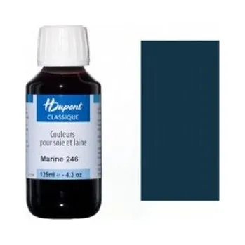 Speciální výtvarná barva Napařovací barva na hedvábí Dupont 125ml – 246 Navy Blue