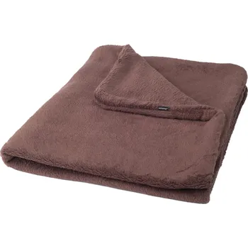 Pelíšek pro psa Deka pro psy SANDY hnědá velikost M, L, XL Rozměr: L - 90x75 cm