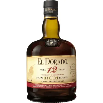 Rum Rum El Dorado 12 yo 40% 0,7l (Karton)