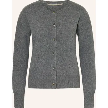 Dámský svetr (The Mercer) N.Y. Dámský Pletený Kardigan Z Kašmíru, šedá, 40