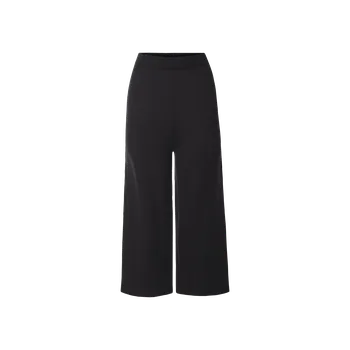 Dámské kalhoty esmara® Dámské úpletové kalhoty (černá, S(36/38))