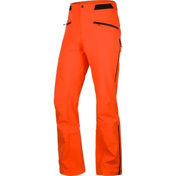 Pánské kalhoty Northfinder Pánské lyžařské softshellové kalhoty 3L BURT, oranžová, L