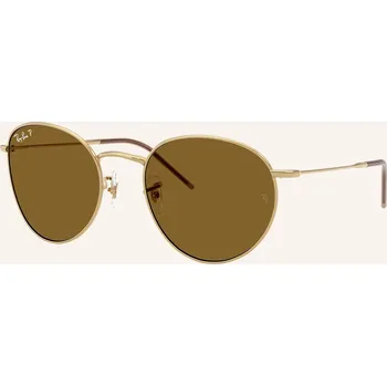 Módní doplněk Ray-Ban Sluneční Brýle rb0103s Round Reverse, 001/83 - zlatá/...