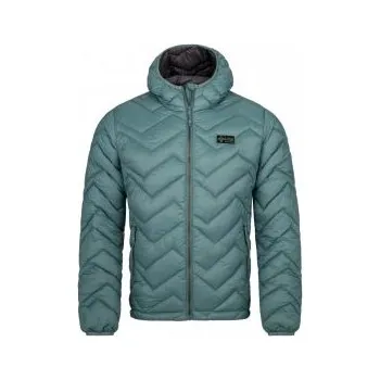 Kilpi REBEKI-M tmavě zelená XS; Zelená bunda + DÁREK DLE VÝBĚRU!