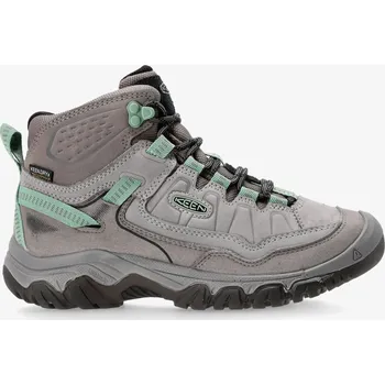 Dámská treková obuv Turistické boty dámské Keen Targhee IV Mid Wp - alloy/granite green