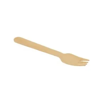 Příbor Vidlička EKO dřevěná 16 cm