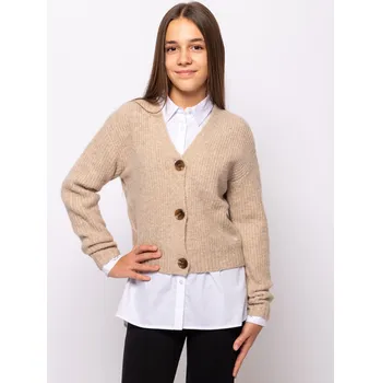 Dívčí mikina HANTIKA beige 122