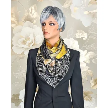 Šátek BoSETA S.r.l. Italy Zlatá rybka žlutá