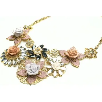 Náramek Flamenco Mystique náramek s náhrdelníkem ve tvaru růže