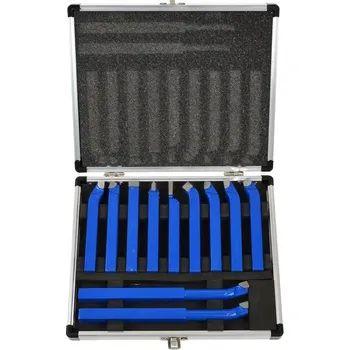 Sada kuchyňského náčiní GEKO 11 dílná sada nožů na soustruh 10x10mm 01812