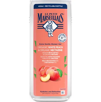Sprchový gel Le Petit Marseillais Krémový sprchový gel Bio broskev a nektarinka 400ml 30592