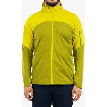Pánská větrovka Nepromokavá bunda Rab Kinetic Ultra Jacket - green/zest