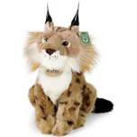 Rappa Plyšový rys sedící 23 cm ECO-FRIENDLY