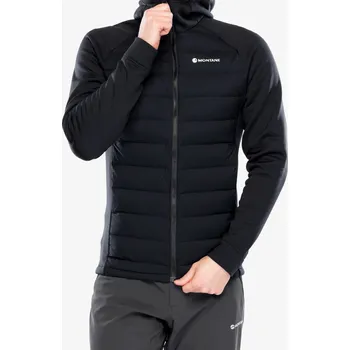 Hybridní bunda Montane Composite Hoodie - black