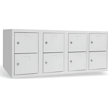 Školní nábytek 8-dveřová skříňka na boty 300 mm #03 SHOECABINET 4/8