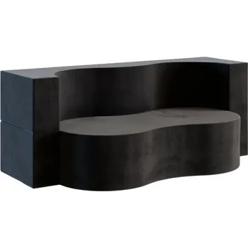 Pohovka Rozkládací pohovka TWIST ČERNÁ TRINITY 120x200cm