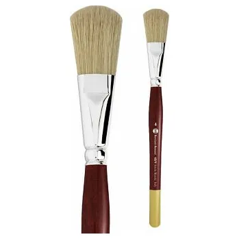 Umělecký štětec Kulatý široký štětec 45/V – velikost 4
