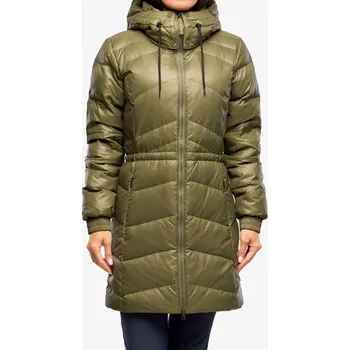 Dámský kabát Dámský péřový kabát Columbia Icy Heights II Mid Length - green