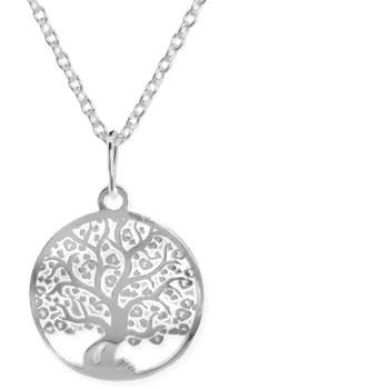 Náhrdelník Yoowey strom života KO1046_BR030_45 stříbrný